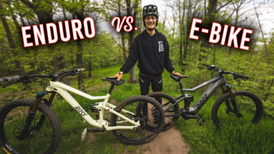 E-Bike vs. Enduro Bike!