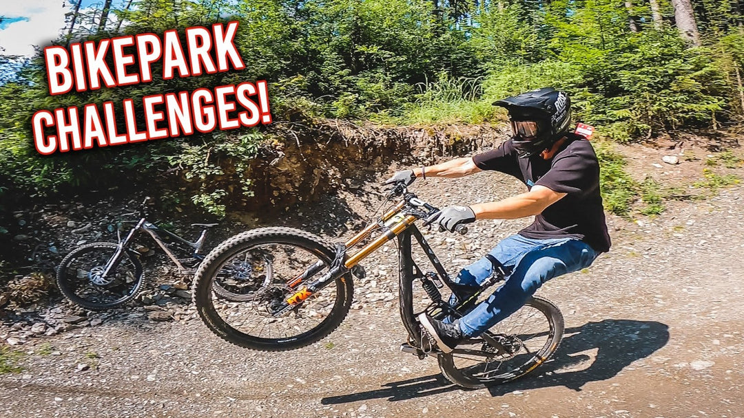 DOWNHILL MTB BIKEPARK CHALLENGES! - The Motion Brand
