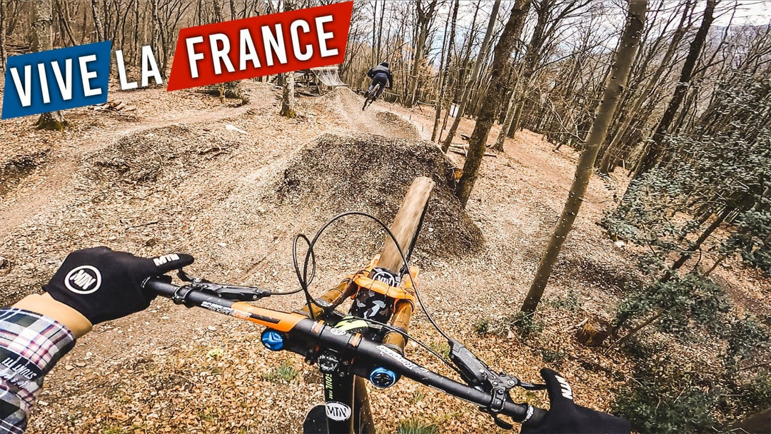 DOWNHILL MTB TRAILS in FRANKREICH! Serlin Trails - The Motion Brand