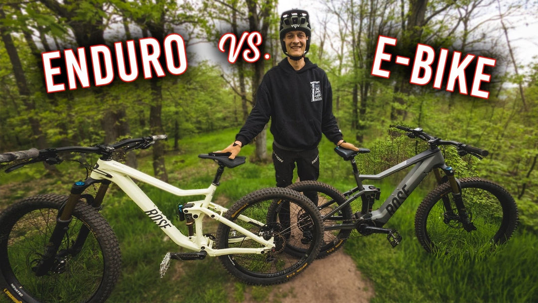 E-Bike vs. Enduro Bike! - The Motion Brand