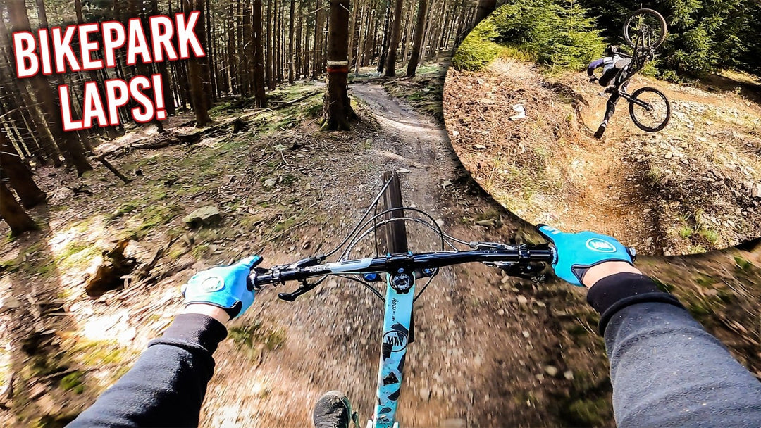 ENDURO MTB BIKEPARK LAPS! - The Motion Brand