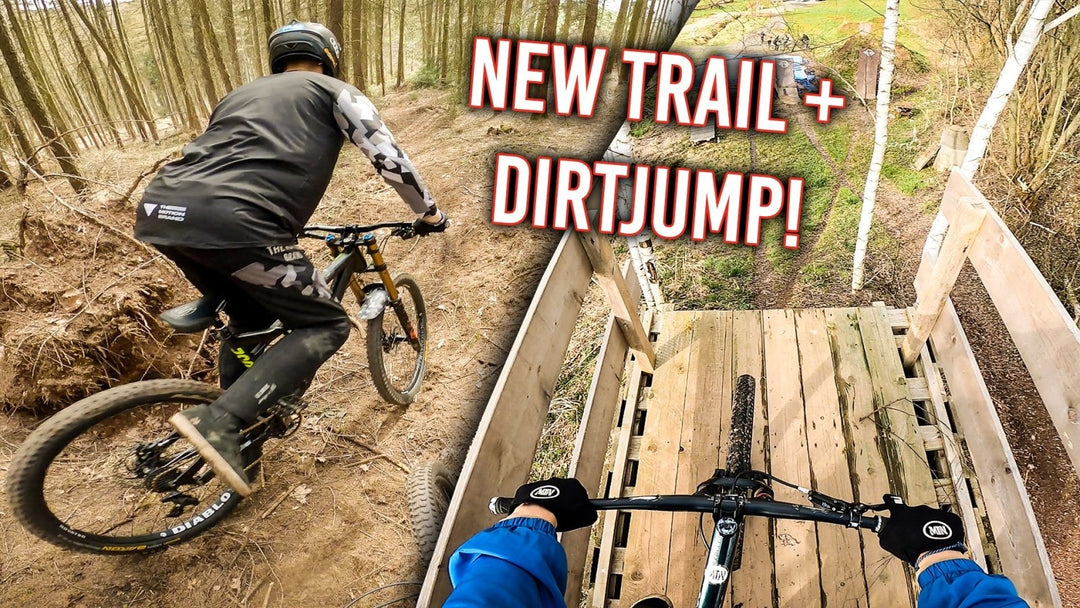 Neuer Enduro-Trail + Dirtjump Session! - The Motion Brand