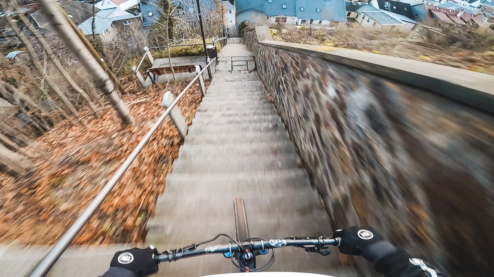 Urban freeride lines MTB trails The Motion Brand