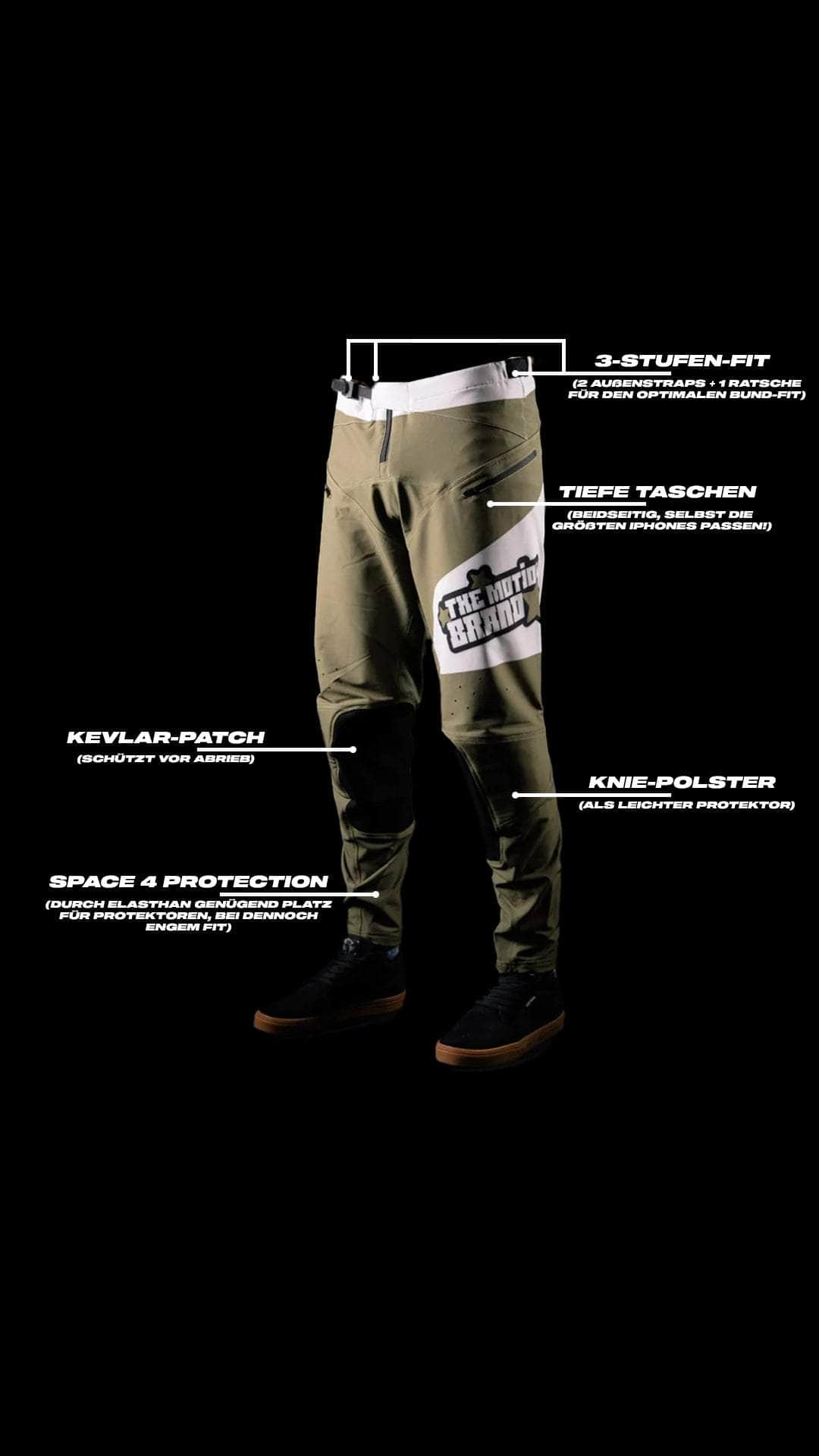 mountainbike hose 3/4 Commander MTB Pants (trousers) long – Lukas Knopf