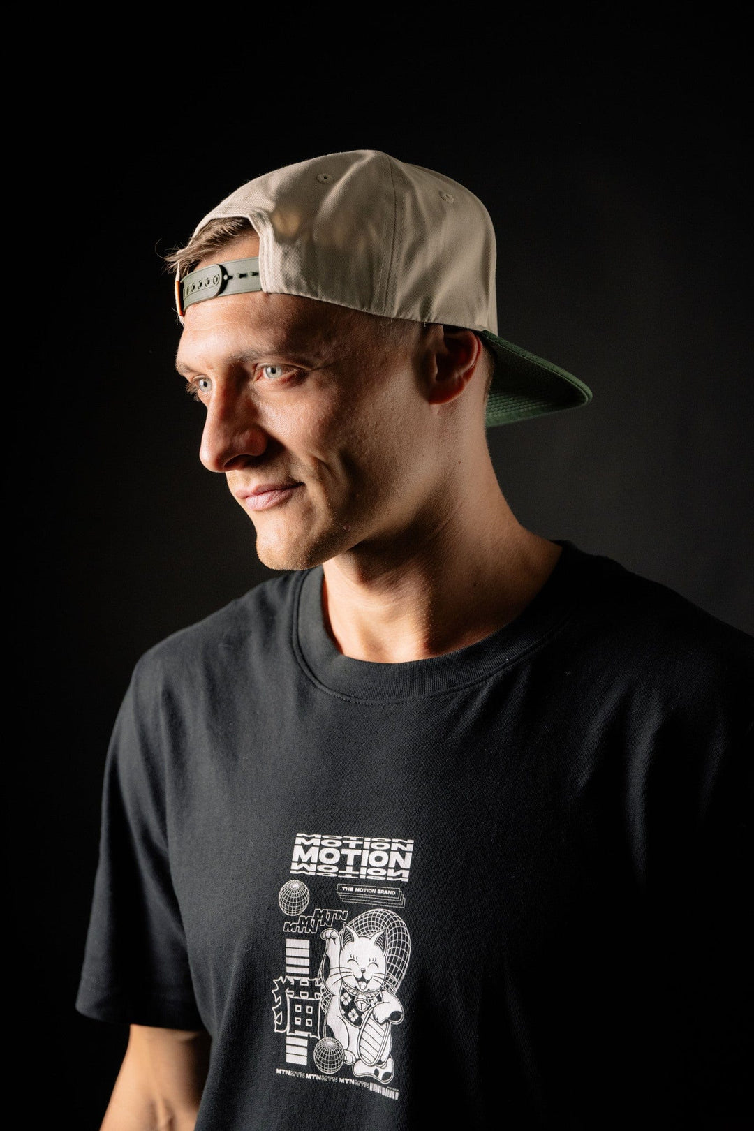 Motion Splash Cap The Motion Brand Lukas Knopf Streetwear Cap Kappe Mütze Lukas Knopf Mütze Lukas Knopf Merchandise Grüne Cap