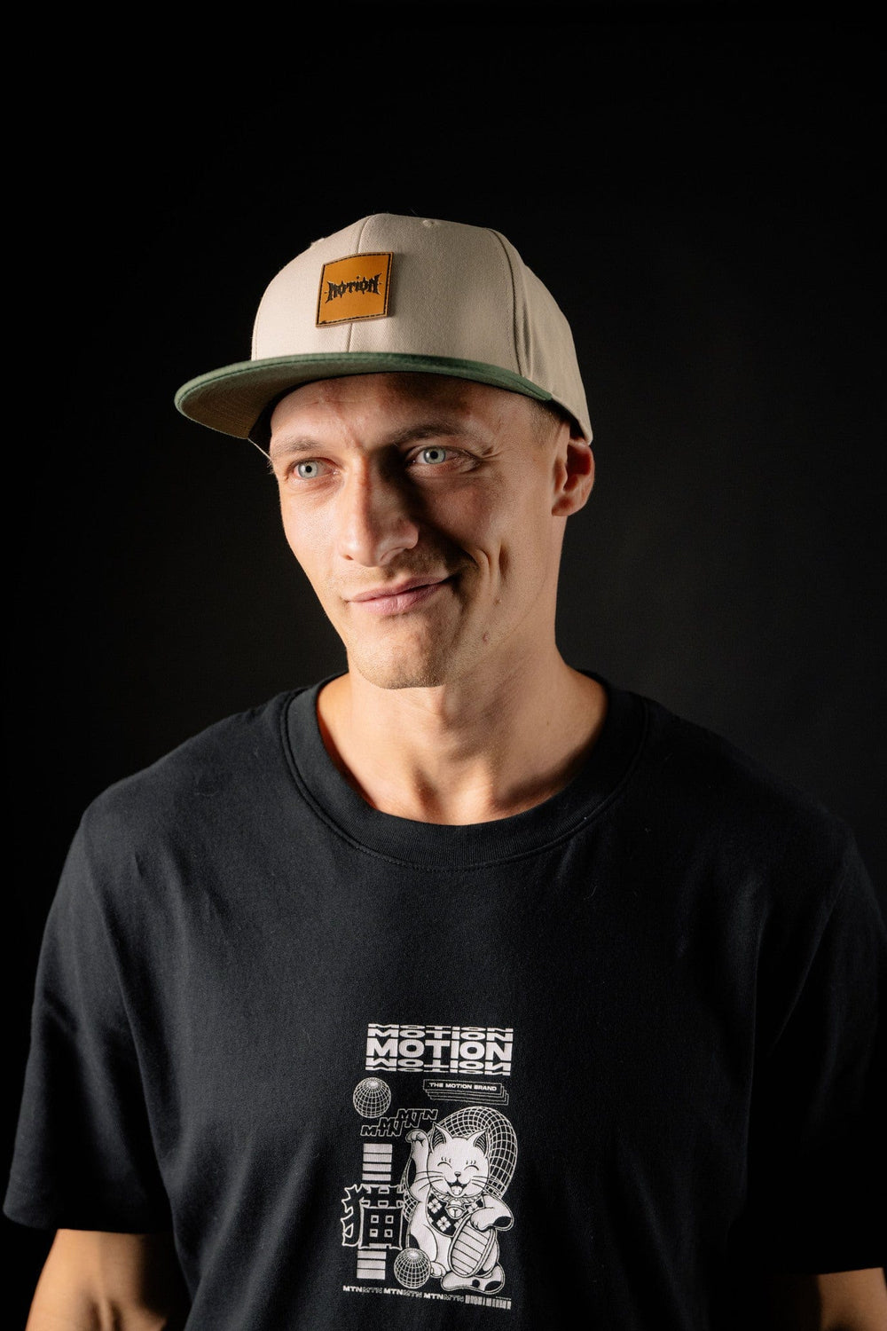 Motion Splash Cap The Motion Brand Lukas Knopf Streetwear Cap Kappe Mütze Lukas Knopf Mütze Lukas Knopf Merchandise Grüne Cap