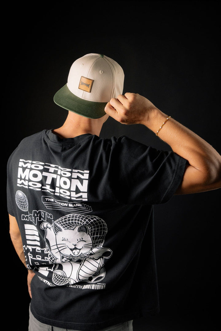 Motion Splash Cap The Motion Brand Lukas Knopf Streetwear Cap Kappe Mütze Lukas Knopf Mütze Lukas Knopf Merchandise Grüne Cap