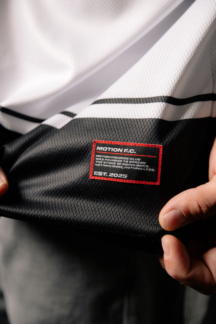 Motion Freeride Club Soccer Jersey - The Motion Brand Fußballtrikot Fussball Trikot Jersey MTB Jersey Lukas Knopf Trikot Mtn Components Trikot