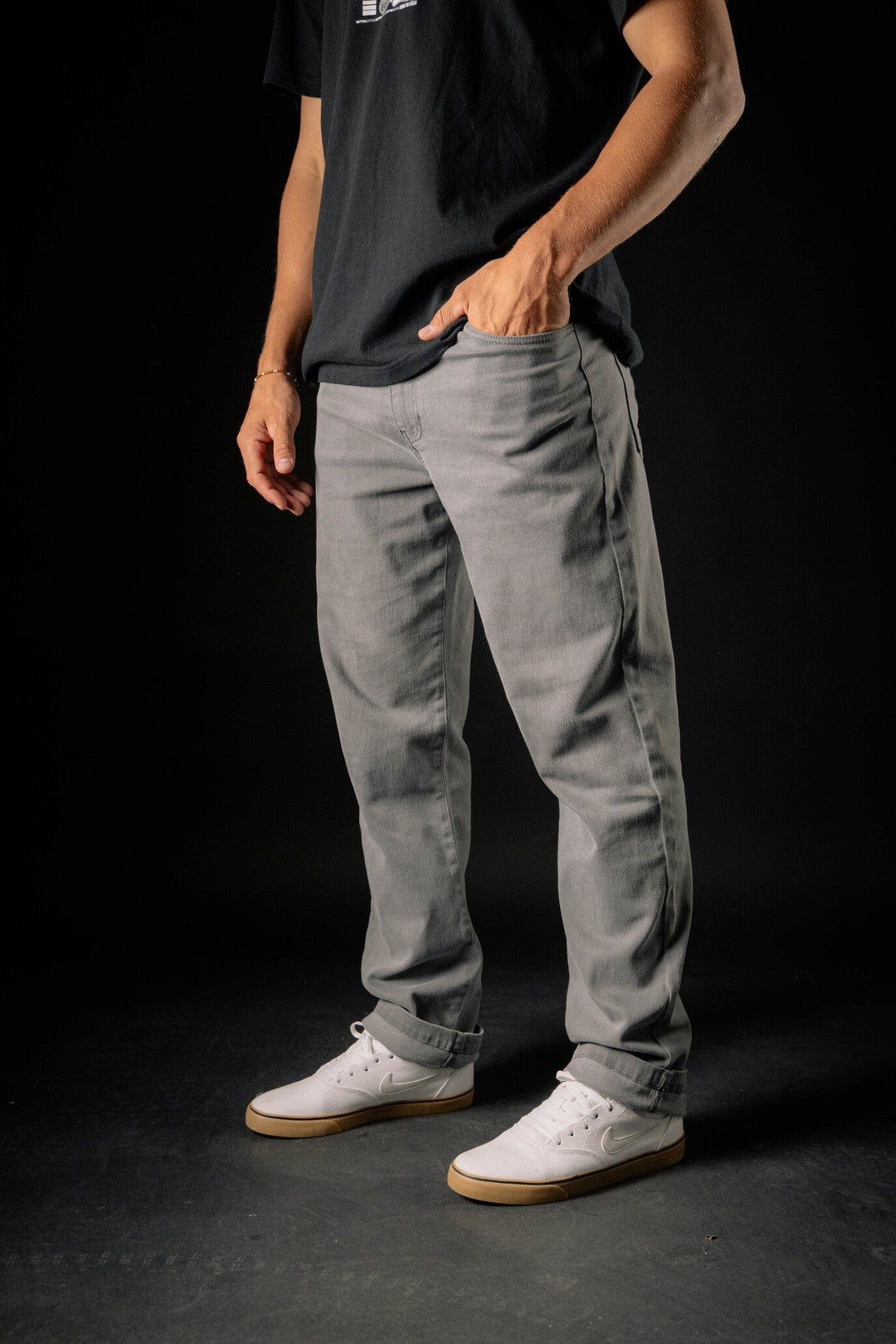 Motion Riding Jeans The Motion Brand Lukas Knopf Streetwear Jeans MTB Jeans Mountainbike Jeans Mountainbike Hose Graue Hose Graue Jeans