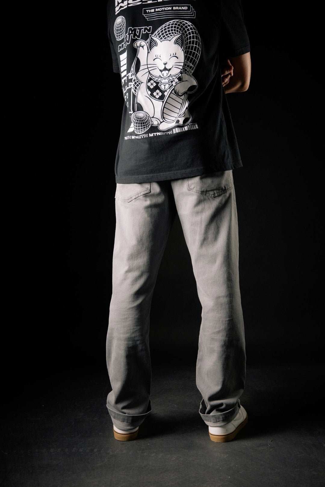 Motion Riding Jeans The Motion Brand Lukas Knopf Streetwear Jeans MTB Jeans Mountainbike Jeans Mountainbike Hose Graue Hose Graue Jeans