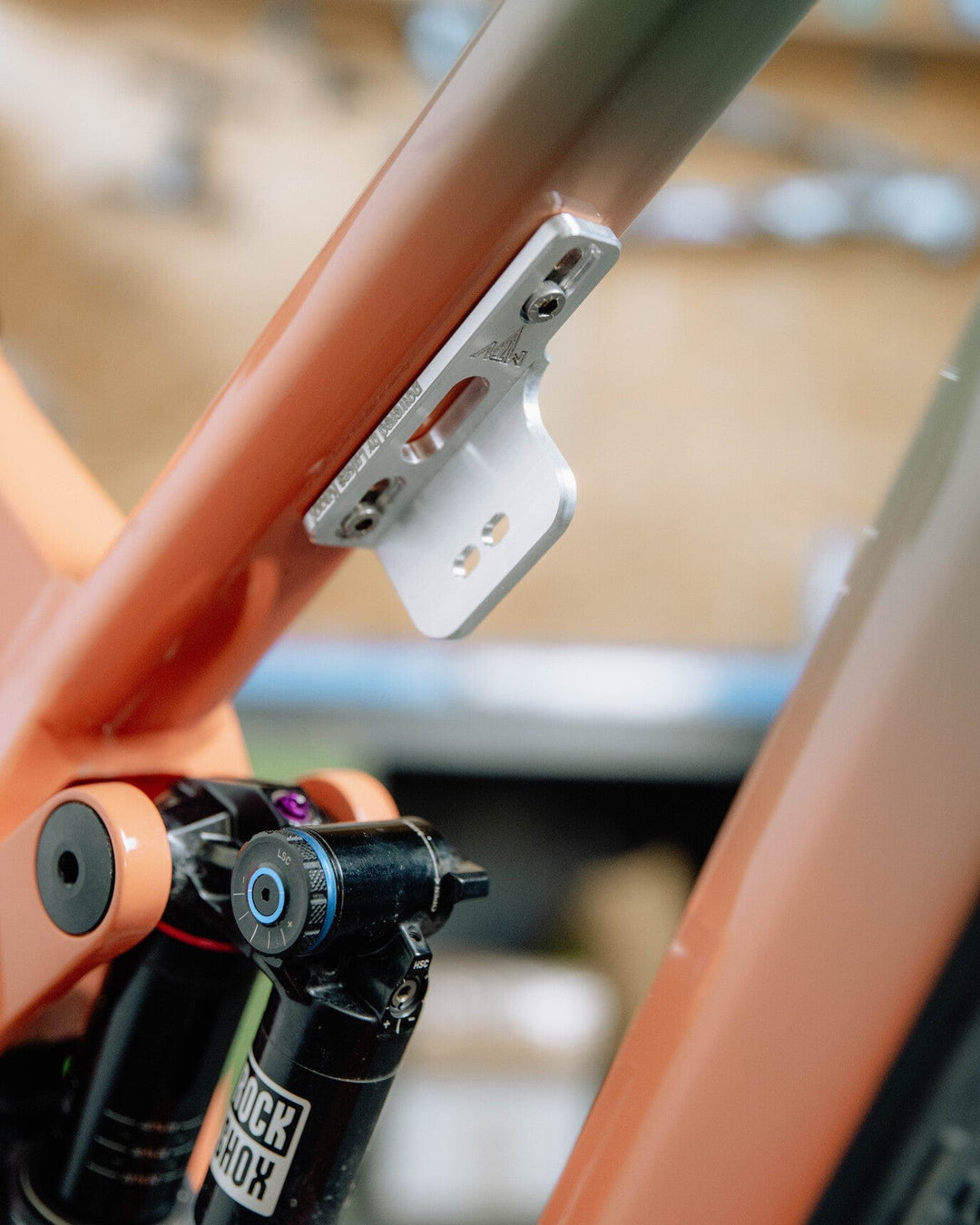 Halteplatte für Schaltwerk The Motion Brand Lukas Knopf Platte