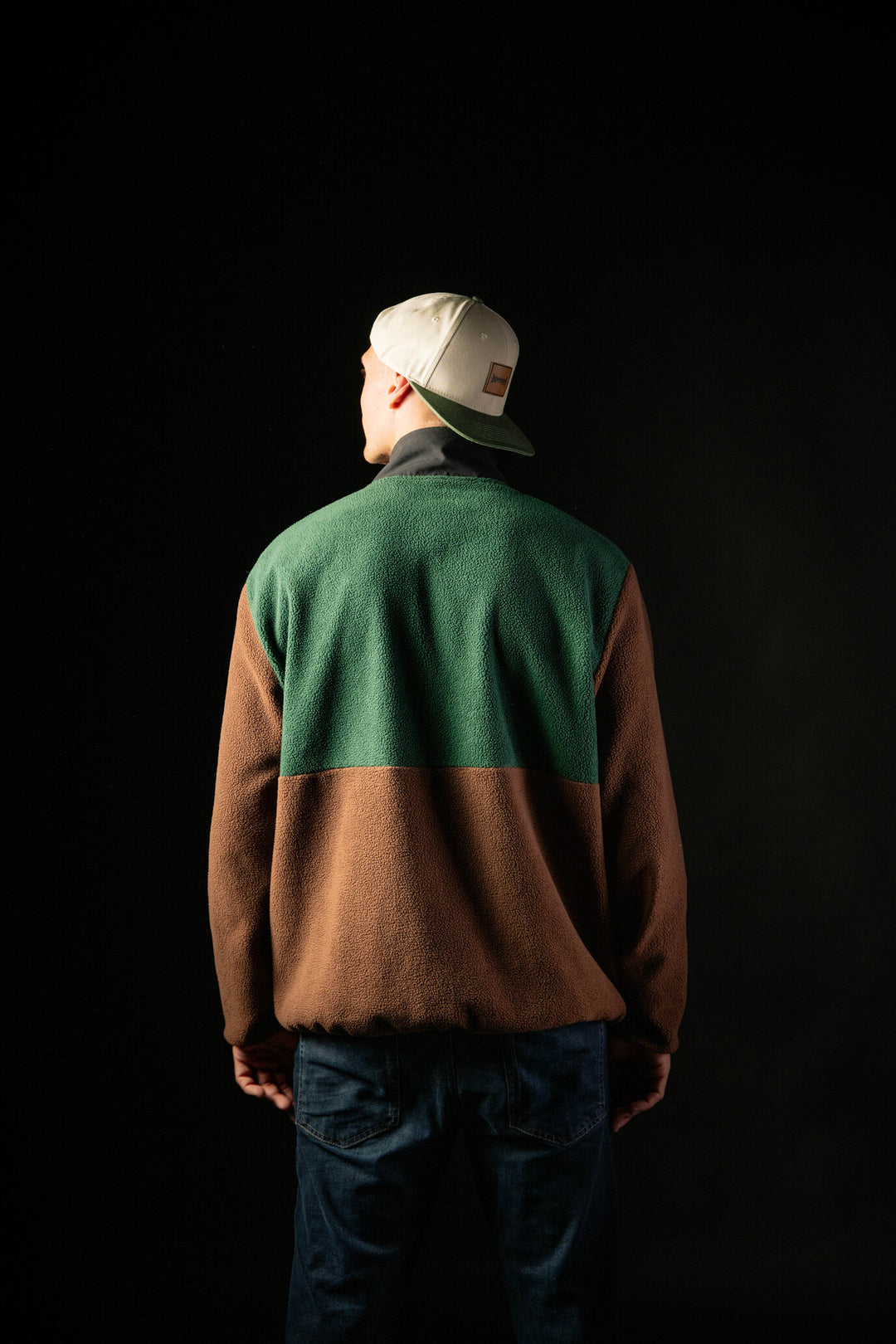 Motion Trail Fleece Jacke - The Motion Brand Brown Green Fleece Jacke Lukas Knopf Merchandise Trail Jacke MTB Jacke MTB Fleece Jacke