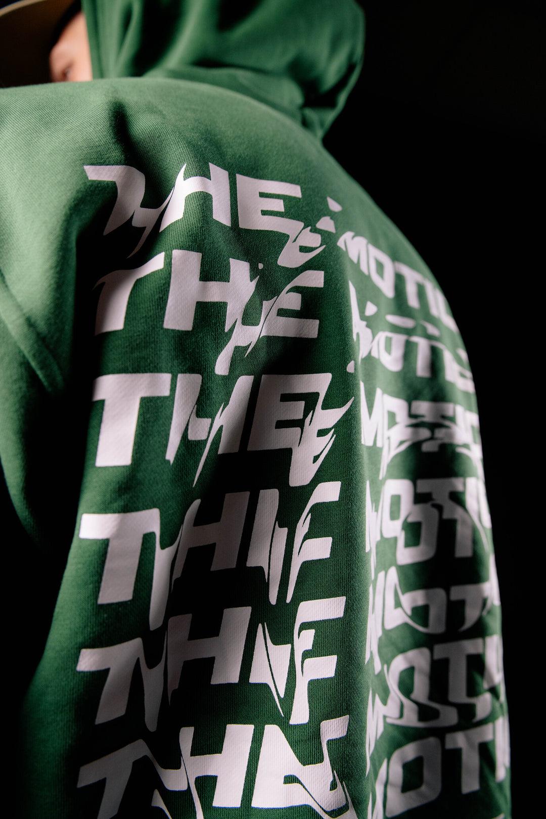 Swirl hoodie Green - The Motion Brand  Hoodie Kapuzenpullover Lukas Knopf Merchandise Pullie MTB Hoodie MTB Grüner Pullover Lukas Knopf