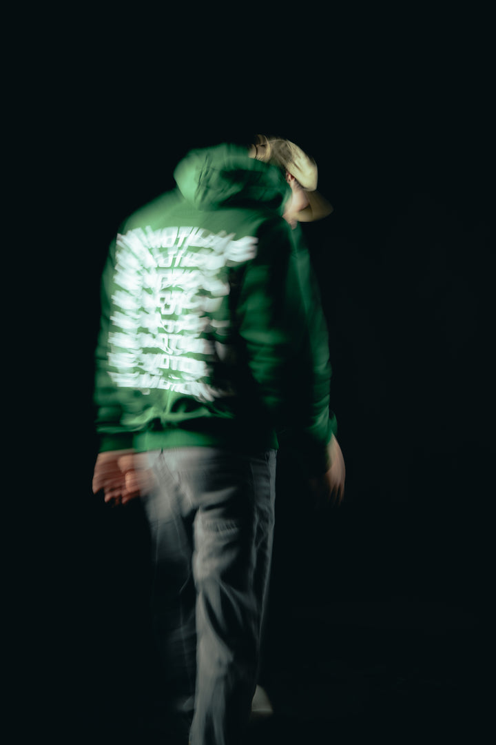 Swirl hoodie Green - The Motion Brand  Hoodie Kapuzenpullover Lukas Knopf Merchandise Pullie MTB Hoodie MTB Grüner Pullover Lukas Knopf