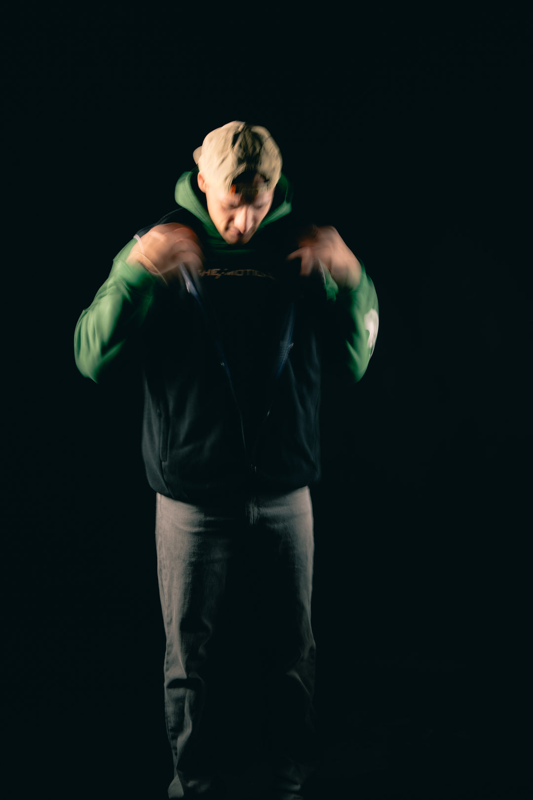 Motion Trail Fleece Weste - The Motion Brand  Fleece Jacke Weste Lukas Knopf Merchandise Trail Jacke MTB Jacke MTB Fleece Jacke Fleece Weste Schwarze Fleece Weste