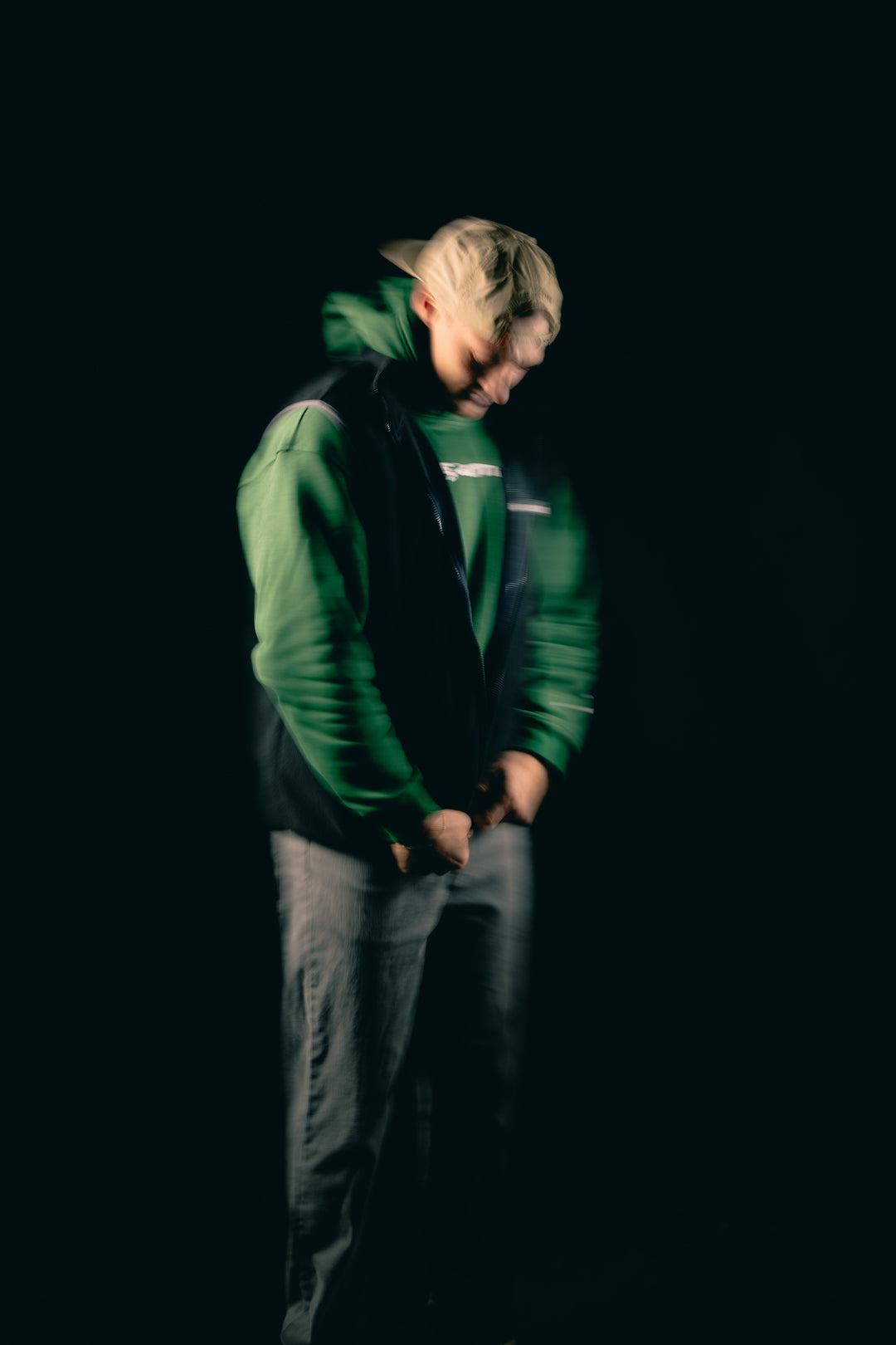 Motion Trail Fleece Weste - The Motion Brand  Fleece Jacke Weste Lukas Knopf Merchandise Trail Jacke MTB Jacke MTB Fleece Jacke Fleece Weste Schwarze Fleece Weste