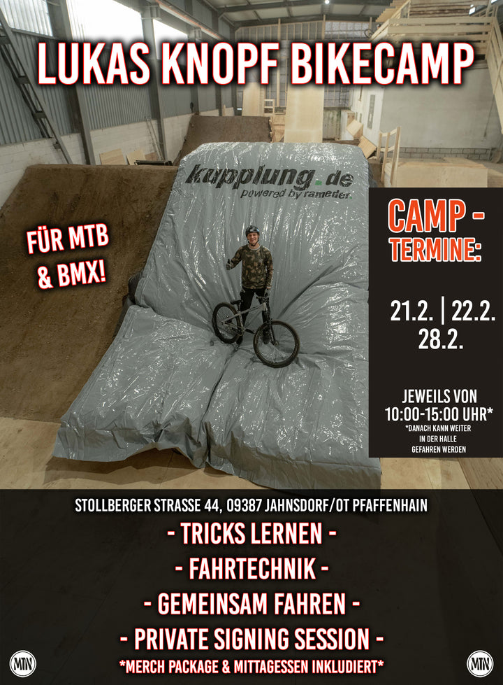 Bike Tages-Camp mit Lukas Knopf (Halle 2.0)