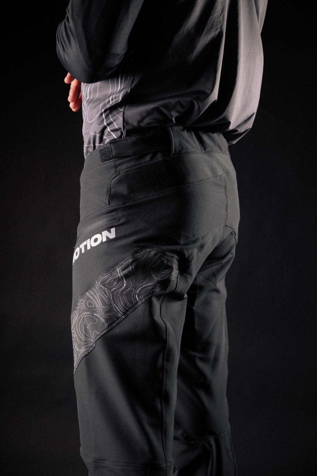 Black Terra 3.0 MTB Pants (Hose) lang - The Motion Brand
