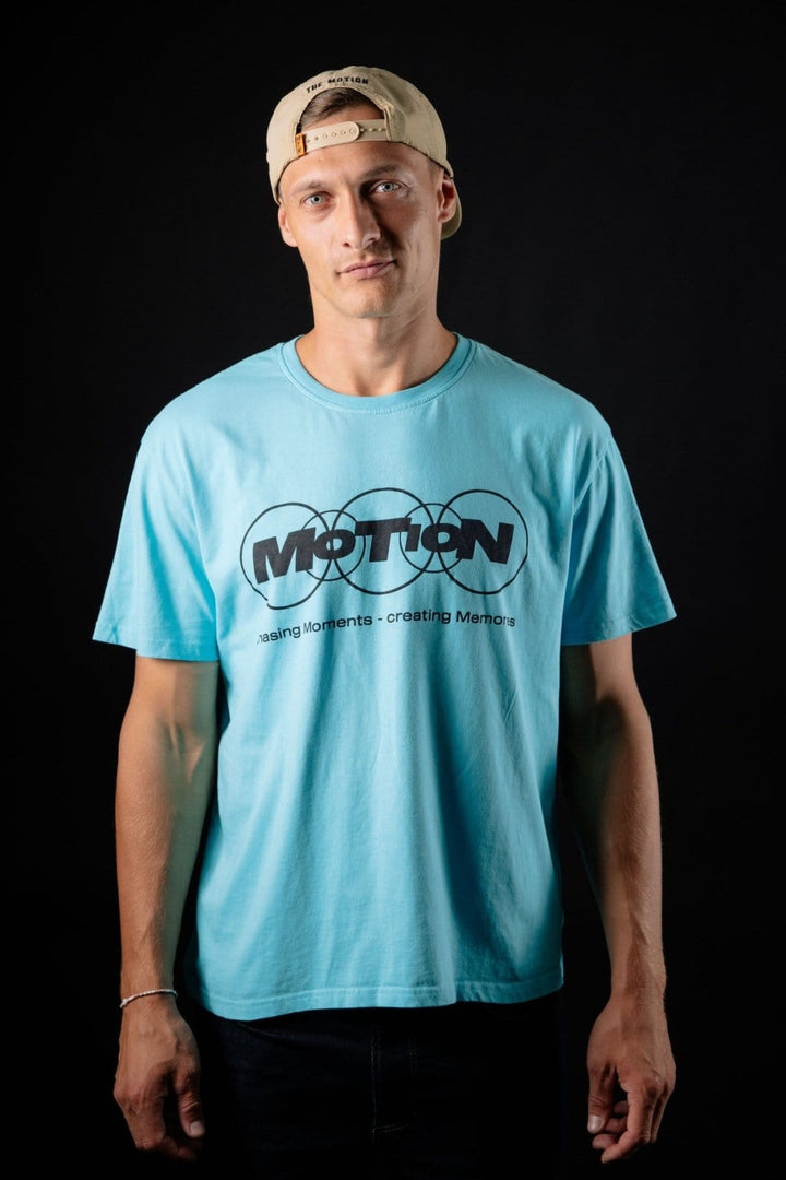 Creating Memories Blue Shirt - The Motion Brand