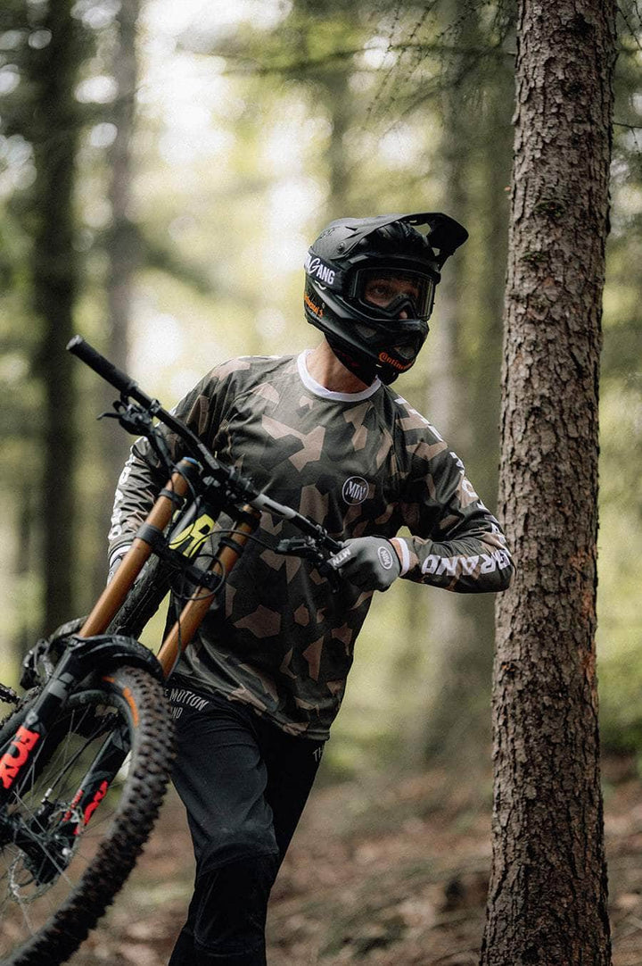 Forrest Camo Motion MTB Jersey Long Sleeve