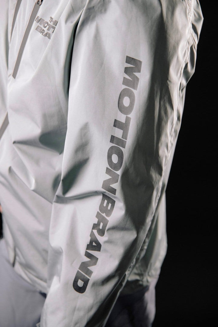 Grey Motion Trail Jacket Regenjacke (Grau) - The Motion Brand