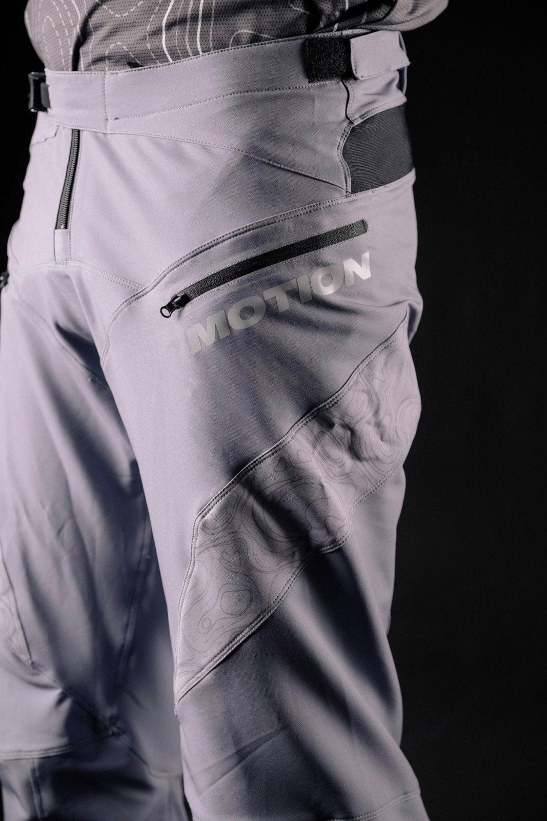 Grey Terra 3.0 MTB Pants (Hose) lang - The Motion Brand