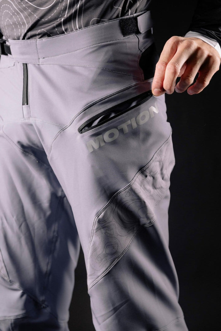 Grey Terra 3.0 MTB Pants (Hose) lang - The Motion Brand
