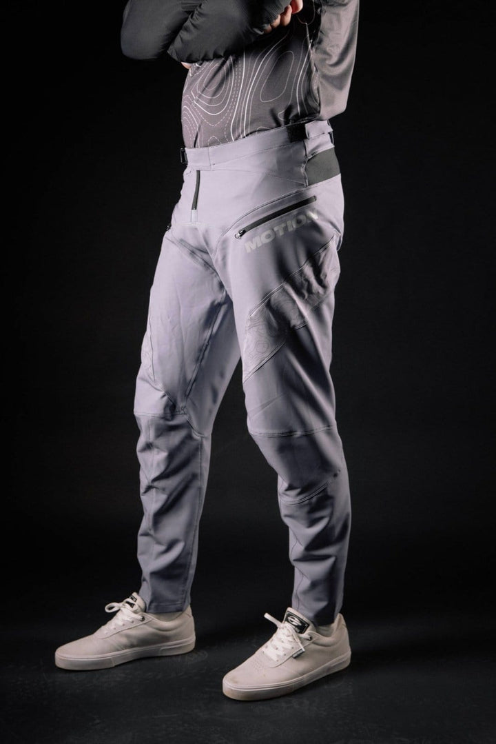 Grey Terra 3.0 MTB Pants (Hose) lang - The Motion Brand fahrradhose fahrrad hose bikehose lange fahrrad hose mountainbike hose