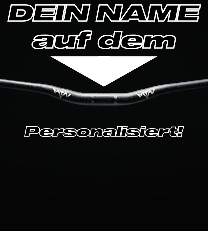 Personalisierter MTN Components MTB Lenker (+Gratis Griffe)