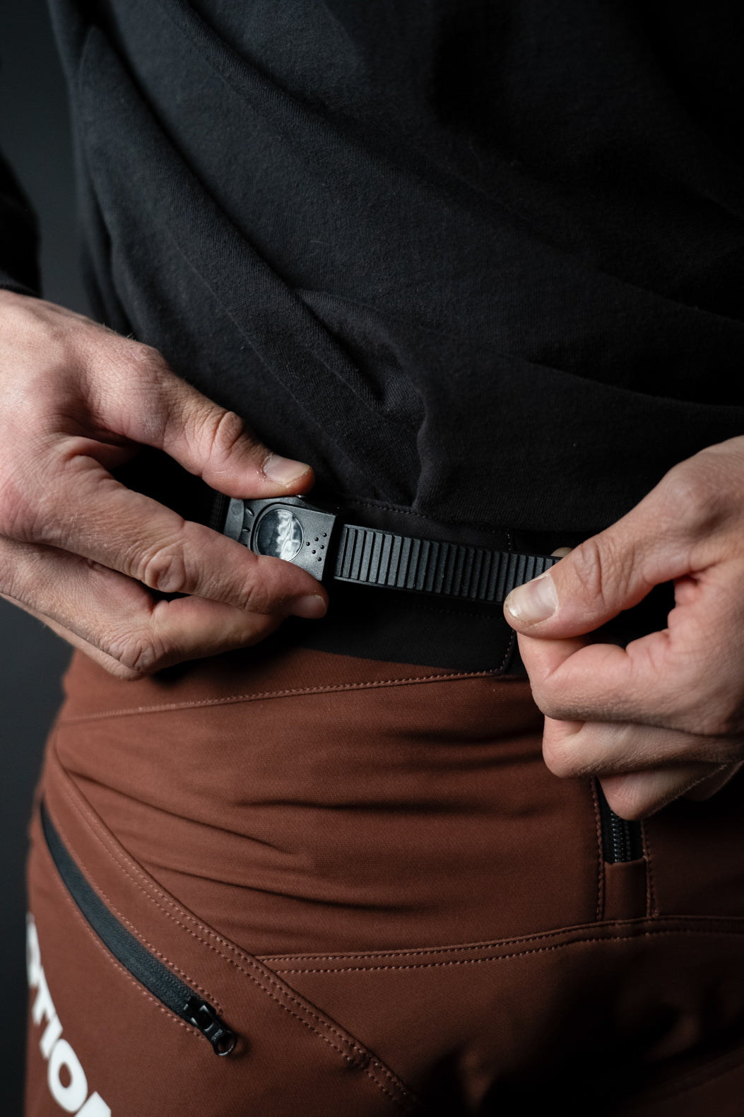 Brown Trail MTB Pants (Hose) lang - The Motion Brand Fahrradhose Mountainbike Hose mit Protektor Lukas Knopf Fahrradhose MTB Freeride Hose Downhill Hose Downhill Pants Braun Brown Pants Kevlar