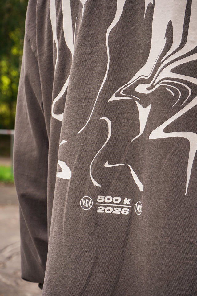 Graues Longsleeve The Motion Brand 500k Longlseeve Langarm Shirt Graues Shirt Lukas Knopf