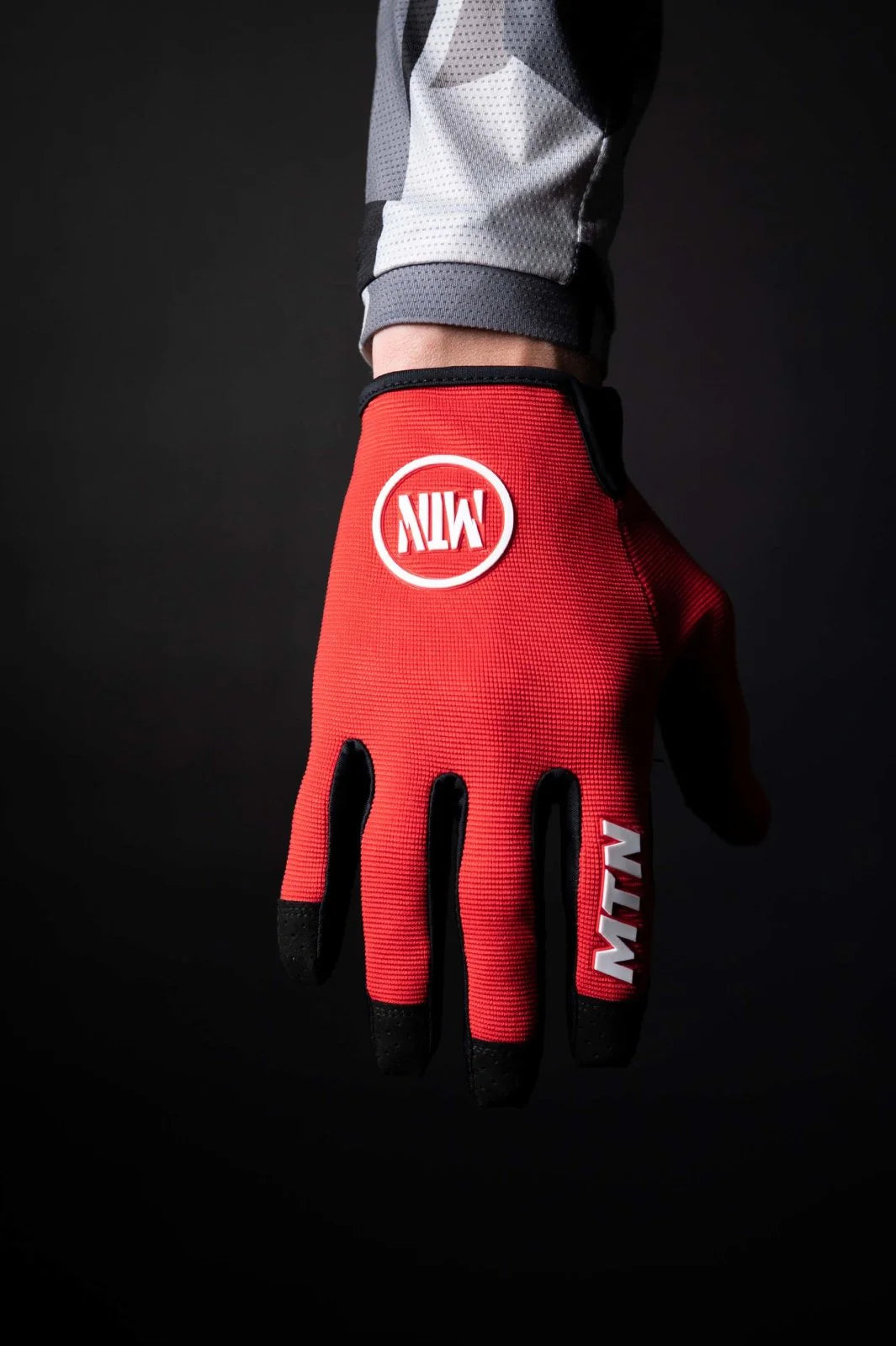 Red MTB Handschuhe MTN – Lukas Knopf