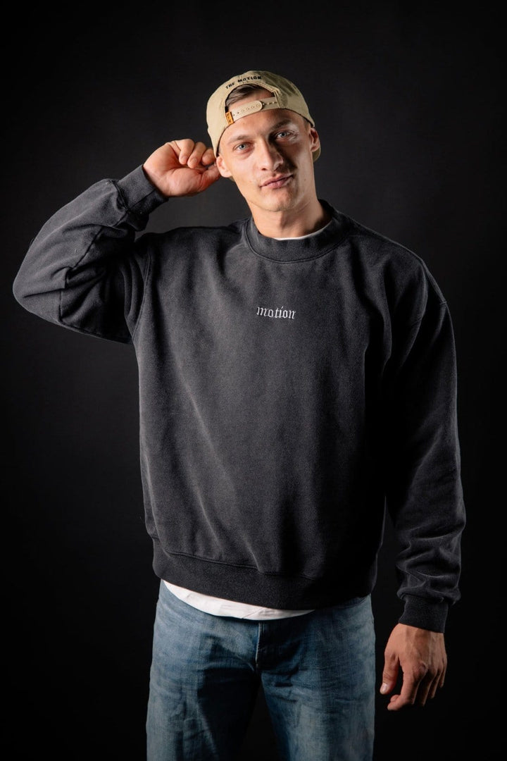 Stone Washed Motion Crewneck - The Motion Brand