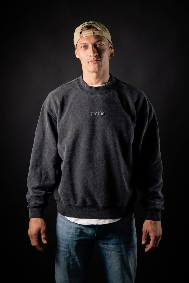 Stone Washed Motion Crewneck - The Motion Brand