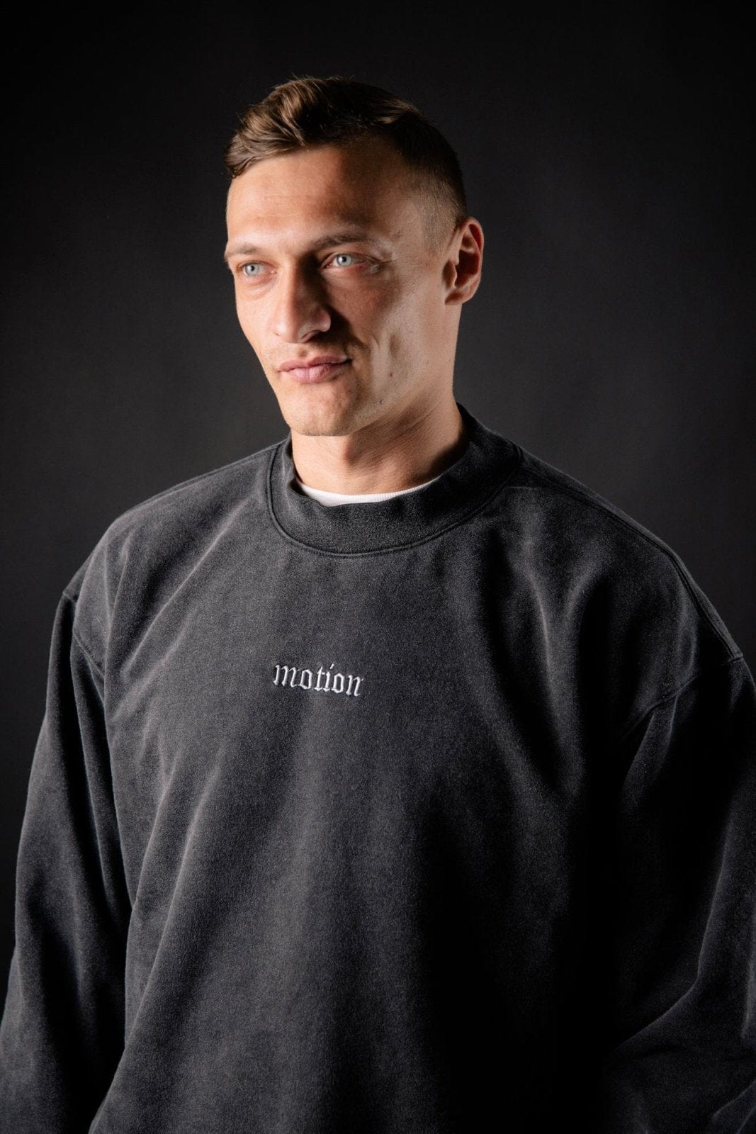 Stone Washed Motion Crewneck - The Motion Brand