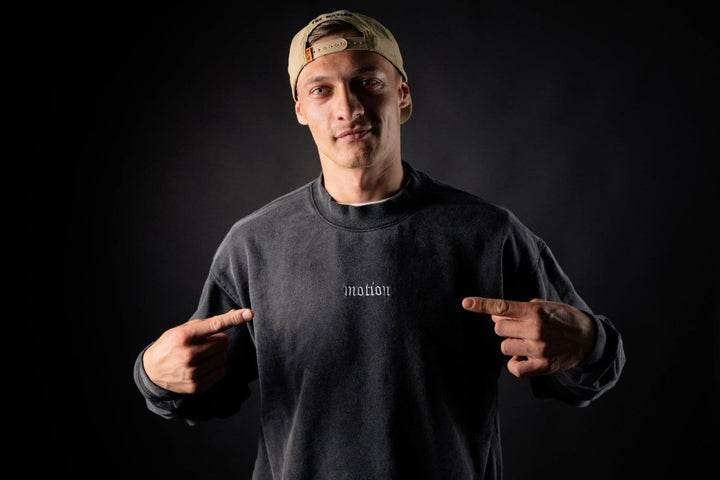 Stone Washed Motion Crewneck - The Motion Brand