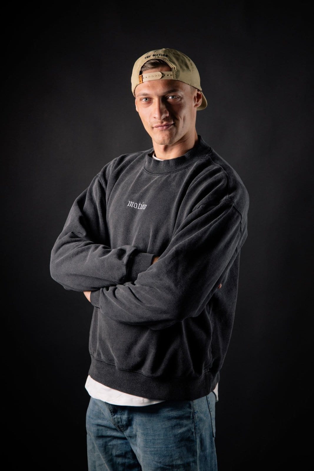 Stone Washed Motion Crewneck - The Motion Brand