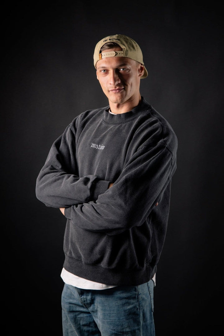 Stone Washed Motion Crewneck - The Motion Brand