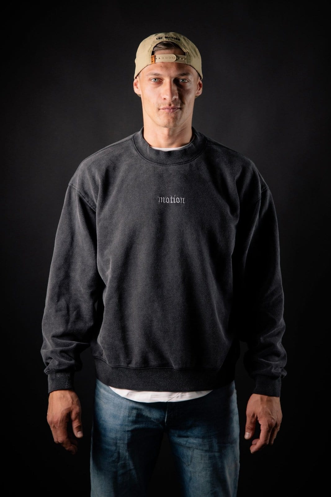 Stone Washed Motion Crewneck - The Motion Brand