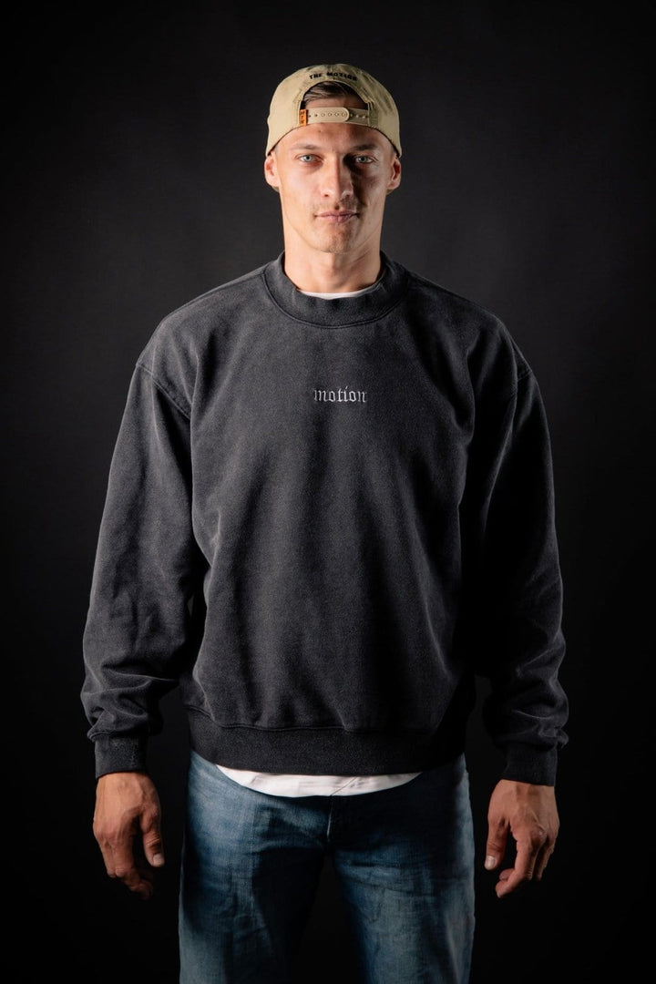 Stone Washed Motion Crewneck - The Motion Brand