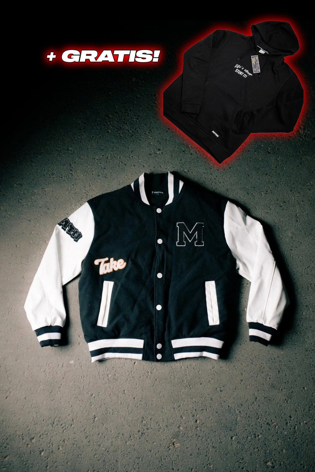 Takeoff College Jacke (+GRATIS Stunt It! Hoodie) - The Motion Brand