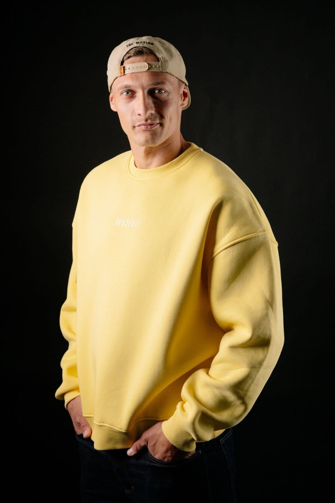 Yellow motion Crewneck - The Motion Brand