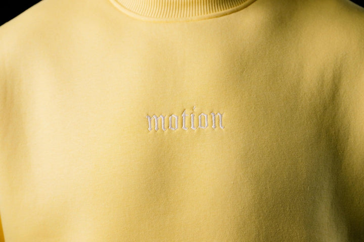 Yellow motion Crewneck - The Motion Brand