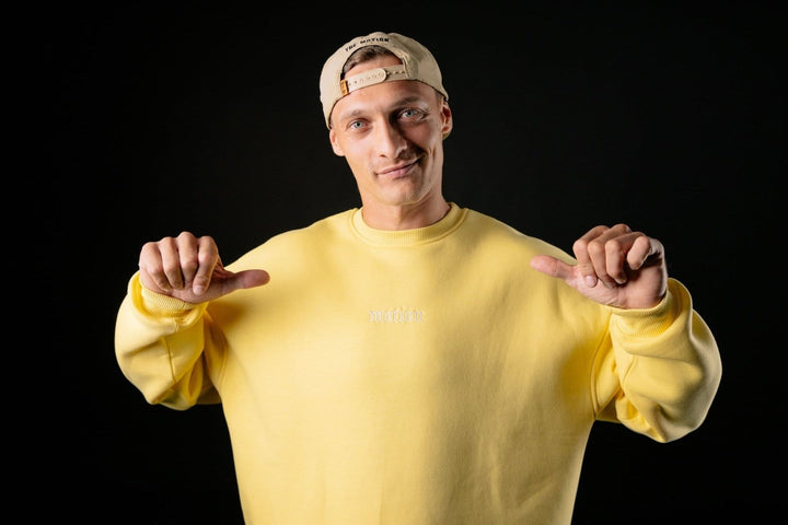 Yellow motion Crewneck - The Motion Brand