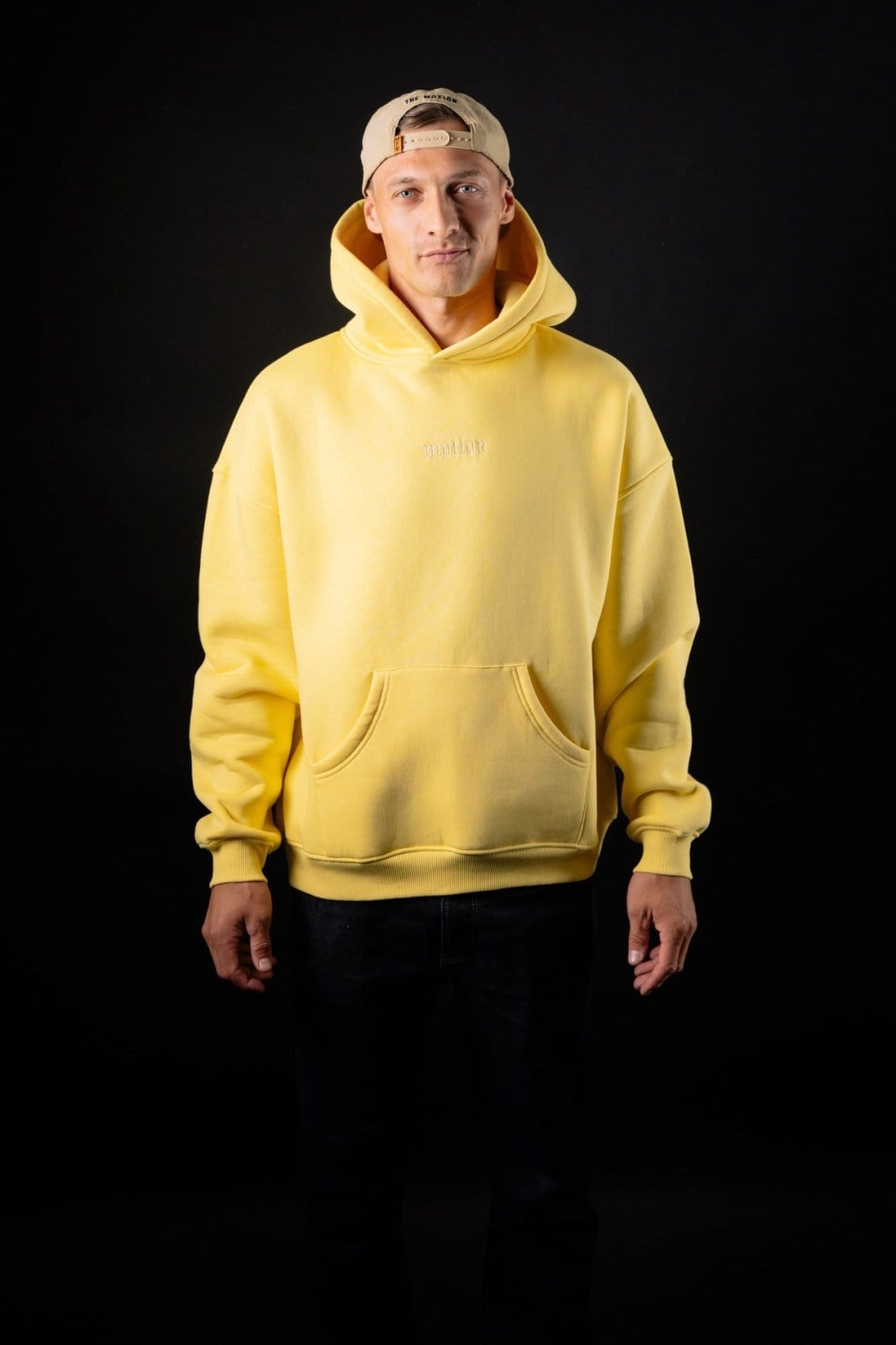 Yellow motion Hoodie - The Motion Brand