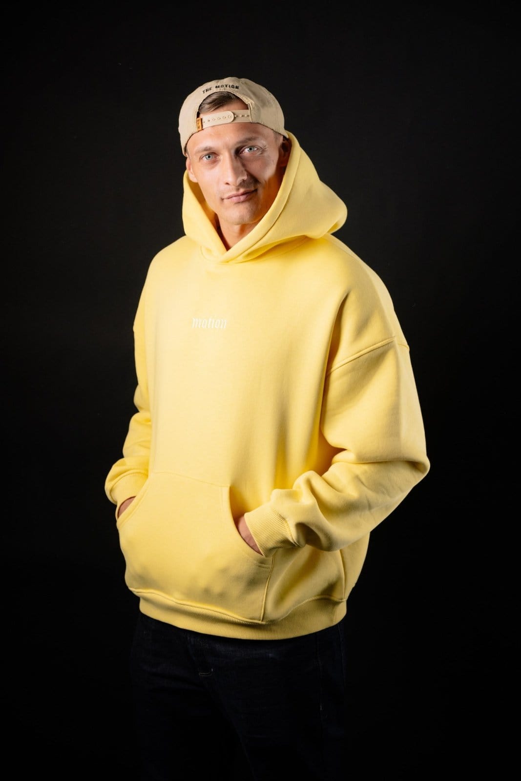 Yellow motion Hoodie - The Motion Brand