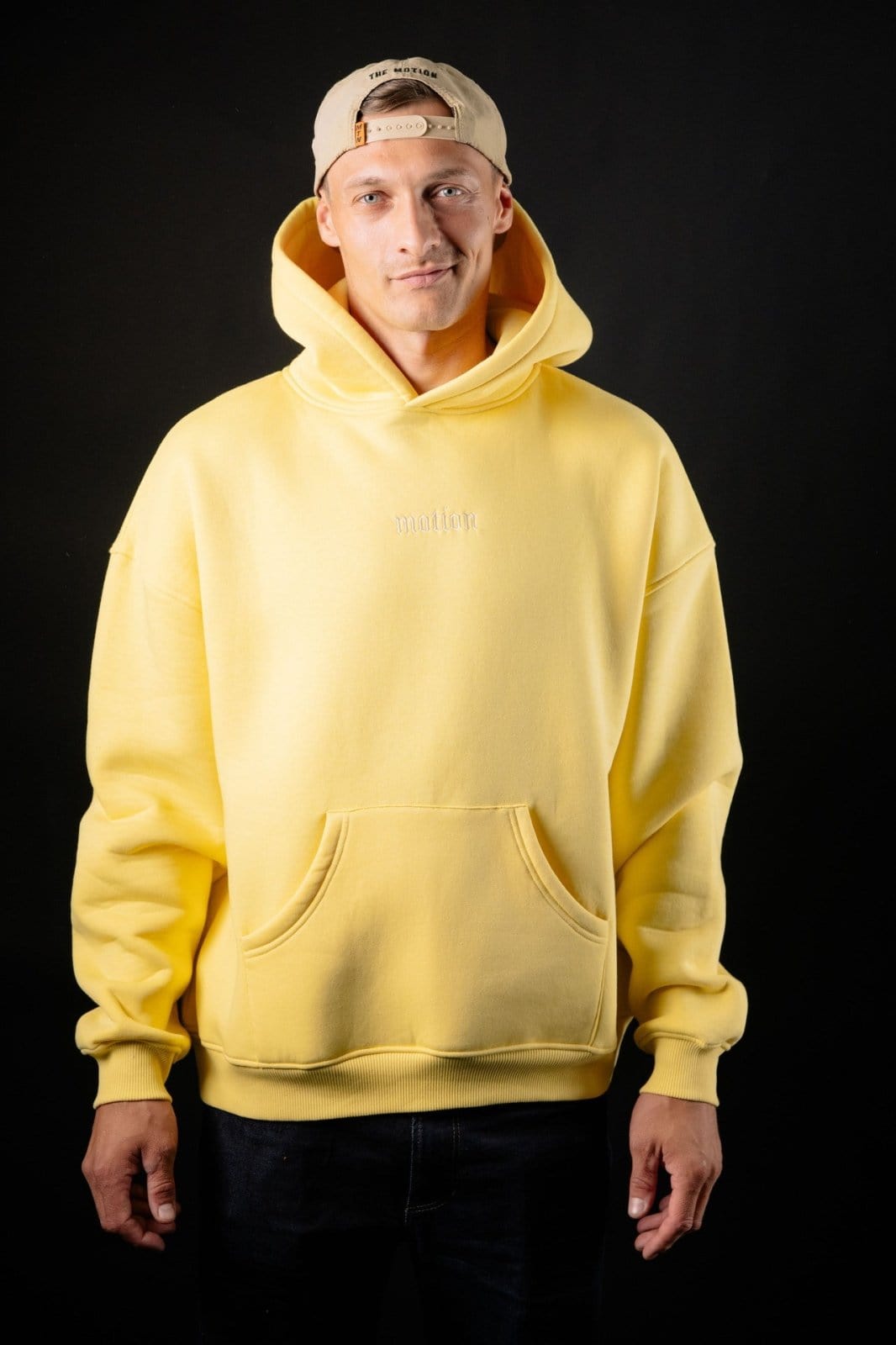 Yellow motion Hoodie - The Motion Brand