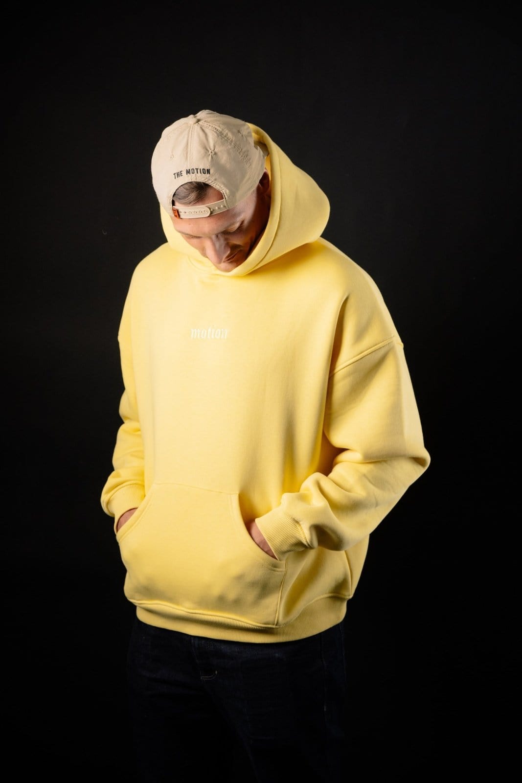 Yellow motion Hoodie - The Motion Brand