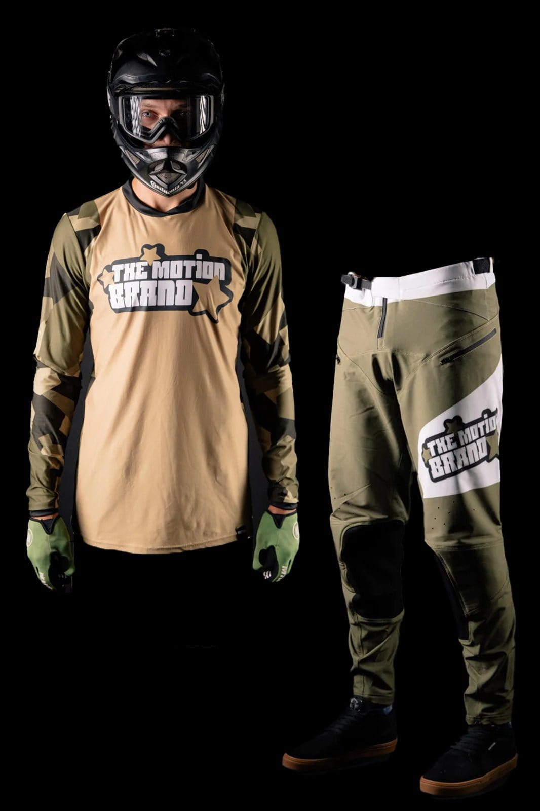 Bike Kit Commander MTB Pants X Dusty Jersey - The Motion Brand