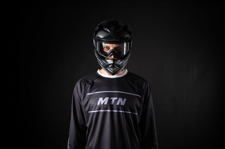 Black Motion MTB Jersey langarm - The Motion Brand Trikot Bike Trikot Langarmshirt Langarmjersey Bike Jersey 
